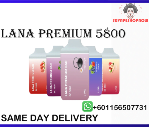 LANA PREMIUM BAR 5800 DISPOSABLE