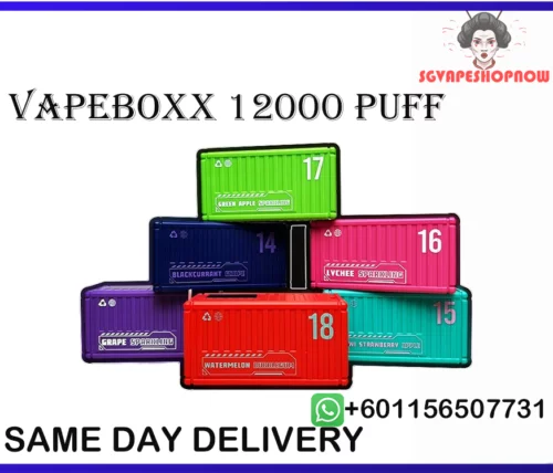 VAPEBOXX 12000 DISPOSABLE POD