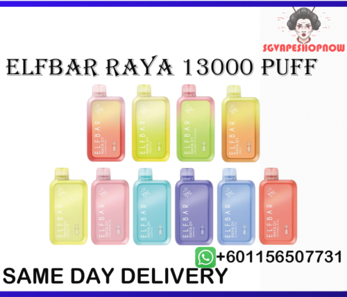 Elf Bar Raya D1 13000 Puff Disposable Vape