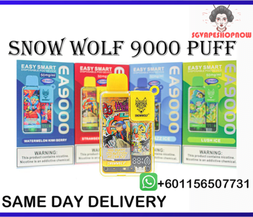 SNOW WOLF 9000 PUFF SNOW WOLF 9000 PUFF