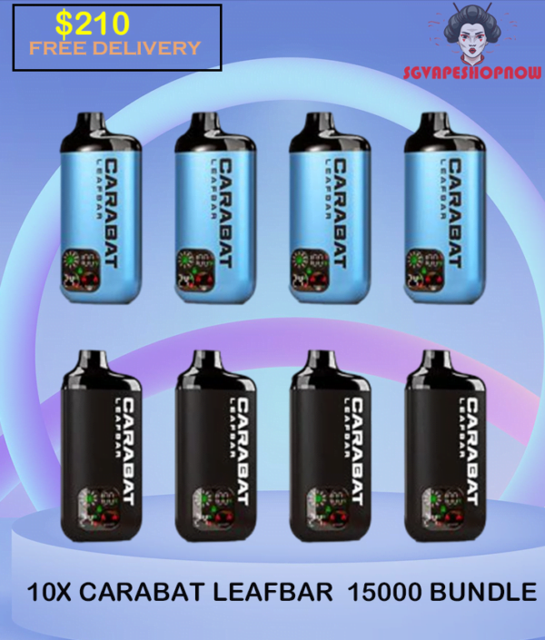 10X Carabat Leafbar 15K PUFF 10X Carabat Leafbar 15K PUFF