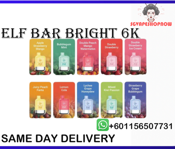 ELFBAR BRIGHT 6K Elfbar Bright 6000