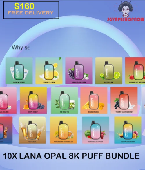 LANA OPAL 8000 PUFF BUNDLE